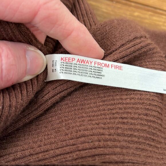 Anthropologie Daily Practice v neck sleeveless maxi sweater dress size medium - Picture 5 of 5